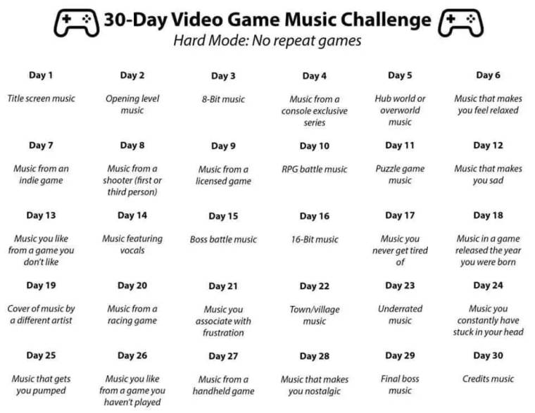 30 Days of Games